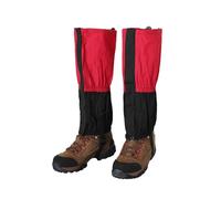 Ghette For Le Gambe, Leggings Da Alpinismo Regolabili, Copertura Antineve Portatile For Esterni, For Escursionismo Sulla Neve, Alpinismo, Campeggio(Red)