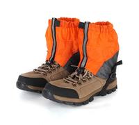 Ghette For Le Gambe, Leggings Da Esterno Leggeri In Nylon, Leggings Corti Regolabili, For Escursionismo, Sci, Passeggiate In Montagna E Alpinismo(Orange)