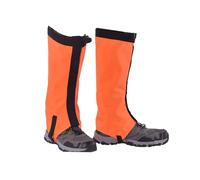 Ghette For Le Gambe Lunghe 40 Cm, Ghette Da Neve Leggere Antivento, Alligatori Regolabili For La Protezione Degli Stivali, Protezione For Le Gambe Regolabile(Orange)