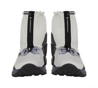 Ghette impermeabili da trekking, protezioni per gambe basse, per escursionismo, corsa, traspiranti, con gancio in pizzo, colore nero, taglia 38-45 (grigio)