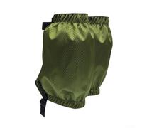 Ghette impermeabili in tessuto Oxford 420D, per scarponi da trekking, trekking, alpinismo, sci, ciclismo invernale, protezioni per le gambe, altezza 25 cm, colore verde