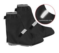 Ghette impermeabili riflettenti per bicicletta Stay Dry e Visibili sulle giostre