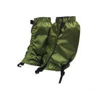 Ghette per arrampicata e sci, impermeabili, per escursioni e ciclismo, proteggono dalla neve (verde)