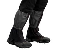 Ghette per escursioni, impermeabili, ghette impermeabili, ghette per escursioni, ghette da uomo, donna, ghette da neve, ghette per escursioni, arrampicata, caccia e sci (nero avanzato)