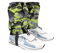Ghette per Escursionismo, Alpinismo, vestibilità Aderente, Traspiranti, comode, Facili da togliere, per Neve, Trail Running, Escursionismo, Caccia, Passeggiate, Sci, Racchette da Neve