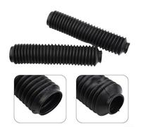 Ghette per forcella anteriore, 230 x 70 mm, per CRF XR per modelli DT | Materiale elastico morbido, finitura nera, protegge i montanti, sigilla fuori l'acqua, coppia inclusa