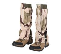 Ghette per le gambe da uomo - Protezioni per polpacci durevoli, antigraffio resistente alla sabbia, barriera esterna affidabile in tessuto Oxford 600D | Sicurezza per il trekking, l'escursionismo, il