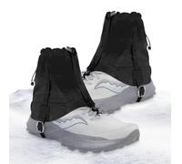 Ghette per Scarpe - Ghette Basse Impermeabili e Leggere per Escursionismo,Attrezzatura Regolabile in Elastico per Scarpe da Cammino Escursionismo Alpinismo Avventure Arrampicata Caccia Lavori in