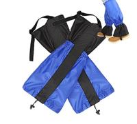 Ghette per stivali, attrezzatura da sci, antivento, leggera, impermeabile, regolabile, per spiaggia, viaggi, escursionismo, campeggio, piscina, giardino, fattoria e altri spazi pieni