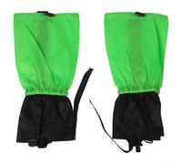 Ghette per stivali da esterno, copertura per gambe in nylon impermeabile, per escursionismo, arrampicata e caccia, protezione da neve e serpenti, traspirante e isolante termico, altezza 46 cm, verde