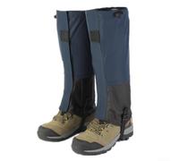 Ghette resistenti all'acqua per tutte le stagioni per uso esterno, copriscarpe antineve che offrono una protezione affidabile delle gambe contro l'umidità e detriti del terreno (blu)