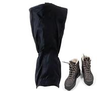 Ghette traspiranti per stivali, da donna, regolabili, per caccia, con ghette con cerniera, antipioggia e copriscarpe con cerniera, cinghie con cerniera unisex ampiamente applicabili per escursioni