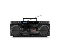 Ghetto Blaster - MEDION - Vintage - DAB+ - CD/Cassette/USB/MP3 - 2x10W RMS - Nero - Nouvo