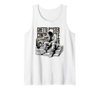Ghetto Blaster Old School Hip Hop T-Shirt Retro Boombox Canotta