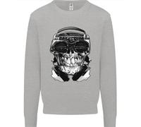 Ghetto Blaster Skull Uomo Felpa Maglione