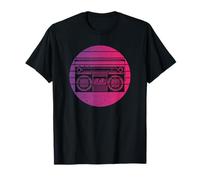 Ghetto Blaster Stile retrò Vintage Maglietta