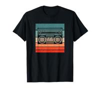 Ghetto Blaster Stile retrò Vintage Maglietta