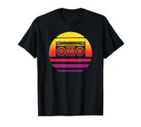 Ghetto Blaster Stile retrò Vintage Maglietta