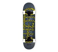 GHETTO BLASTER Tavola Skateboard Completo Barded Wire Grey 7,87”