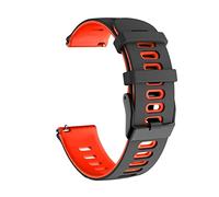 GHFHSG Cinturino 22mm in Silicone Per Honor Magic Watch2 42 46mm Cinturino Smart Watch Sostituzione GT 2 GT2 Pro GT3 42 46mm, Nero, 22mm, agata