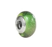 GHFNJYH Perline in vetro arcobaleno cosmico con ciondoli a forma di fiore colorato in argento sterling 925, adatte per braccialetti da donna -AMC0278