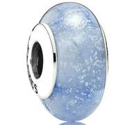 GHFNJYH Perline in vetro arcobaleno cosmico con ciondoli a forma di fiore colorato in argento sterling 925, adatte per braccialetti da donna -AMC11111