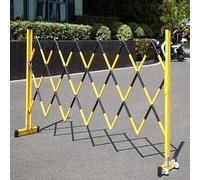 GHFXSCV Barriera Mobile espandibile - Recinzione di Sicurezza Pieghevole Portatile per Il Controllo della Folla nei parcheggi Esterni e la Gestione di Eventi - Cancello di Controllo del TR