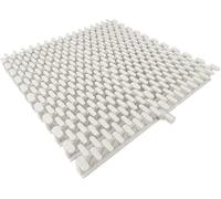 GHFXSCV Griglia di drenaggio in plastica per Piscine, 30 cm, Ideale per Piscine, docce e Strade, Set da 9 Pezzi, Resistente e Facile da installare.
