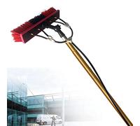 GHFXSCV Kit Estensibile per la Pulizia di Pannelli solari e finestre - Asta telescopica con Spazzola ad Acqua per tetti di verande e Grandi finestre - Attrezzatura di Pulizia efficiente e