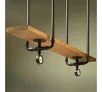 GHFXSCV Portabottiglie da Parete Moderno in Legno massello Galleggiante per Vino e Bicchieri, Elegante espositore da Appendere per Decorazioni da soffitto e da Parete, Perfetto per Gli AMA