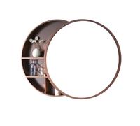 GHHDPDMJ Armadietti con Specchio da Bagno in Legno massello, armadietto con Specchio da Bagno con Design Push-Pull, Materiali ecocompatibili, Specchio da Bagno in Legno con Specchio al Mercurio ad al