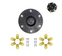 GHHQIANG Disco di ricambio per tosaerba, 6 lame compatibili con robot tosaerba Segway Navimow i105N, i108N e i110N, include 1 disco da taglio, 12 lame e 12 viti