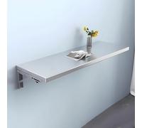 GHHVFEC Tavolo Pieghevole da Parete, Design salvaspazio, Resistente e Facile da Pulire, Ideale per Soggiorno, Bagno e Balcone (60x30 cm): sfrutta al Massimo Lo Spazio!