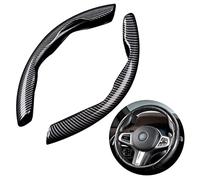 GHHVM Copri Volante per Ferrari 488 F12 FXX SF90 F8 812 458 Purosangue, Fibra di Carbonio Antiscivolo Confortevole Segmentato Coprivolante Auto, Interni Accessori