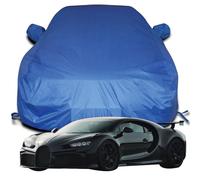GHHVM Telo Copriauto per Bugatti CHIRON Pur Sport ‘C’ Shaped Drift, Telone Esterno Impermeabile Traspirante Antigrandine Protezione dal Sole E dalla Polvere,Blue