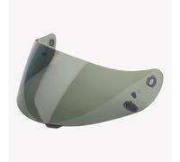 GHHVM Visiera Casco Moto per HJ-09 CL-16 CL-17 TR-1 CS-R3 CS-15 CL-St CL-SP, Lente per Caschi Moto, Antivento Visiera per Casco per Moto Sostituzione Colorata Visiera,Normal-A Light Gray