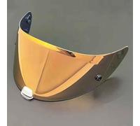 GHHVM Visiera Casco Moto per HJC Lens Rpha11 Rpha70 Venom Clown 1/2/3/4, Lente per Caschi Moto, Antivento Visiera per Casco per Moto Sostituzione Colorata Visiera,Normal-F Bronze Gold