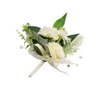 GHHZML BoutonnièRe Fiore all'occhiello for Gli Ospiti dei testimoni dello Sposo, Fiori Artificiali for Matrimonio, Ballo di fine Anno, Ritorno a casa, Anniversario, Laurea