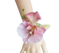 GHHZML BoutonnièRe Fiore all'occhiello for Matrimonio Lily Orchid for testimoni dello Sposo, Damigelle d'Onore e spose | Wrist flower
