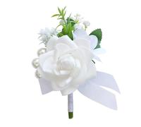 GHHZML BoutonnièRe Spilla da Uomo, Fiore all'occhiello, Spilla Sposo, for Cerimonia di Matrimonio, Anniversario, Cena Formale, Ballo fine Anno | Size1