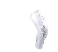 GHHZML Ginocchiera Sportiva 1 PC Sport Ginocchio Supporto Compressione Ginocchiere Antiurto for la Corsa Ginocchiera Unisex(1 Piece White,XS)