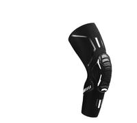 GHHZML Ginocchiera Sportiva 1 PC Sport Ginocchio Supporto Compressione Ginocchiere Antiurto for la Corsa Ginocchiera Unisex(1 Piece Black White,L)