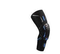 GHHZML Ginocchiera Sportiva 1 PC Sport Ginocchio Supporto Compressione Ginocchiere Antiurto for la Corsa Ginocchiera Unisex(1 Piece Black Blue,XS)