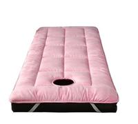 GHHZML Materasso Per Lettino Da Massaggio Materasso For Letto Da Salone Di Bellezza, Cuscino For Spesso, Antiscivolo, Tappetino For per la Bellezza(Pink,80x180cm)