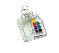 GHHZML Mini Scatole Da Pittura Ad Acquerello 1 pz 8/15 Style Color Box Mini Scatola di colori for acquerelli Libro da pittura portatile Schizzi Viaggio Pittura per Principianti(8)