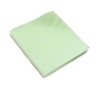 GHHZML Quaderno A Spirale 1 blocco note flip notebook sketch book cancelleria B5 diario foglia(Green2)