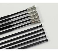 GHHZML Raggi Bici Raggi for Bicicletta con nippli 5 Pezzi Raggi Aero a Testa Dritta for Bici da Strada for Mavic AKSIUM Ksyrium Equipe CROSSRIDE Cosmic(270mm 5pcs)