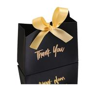 GHHZML Scatole di Caramelle per Matrimonio 10 Mini Borse Eleganti con Nastro Dorato for Matrimoni, Feste di Compleanno, rivelazioni del Sesso, Stile Natalizio e Halloween(Yellow)