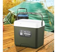 Ghiacciaia portatile da 15 litri con maniglia, secchiello per ghiaccio per