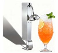 Ghiacciatore di Bicchieri con Avvio a Pressione & Ghiacciatore CO2 Istantaneo, Raffredda a -45°C in 6 Secondi, Raffreddatore Commerciale Acciaio Inox per Bar Volume, Nightclub(Classic)